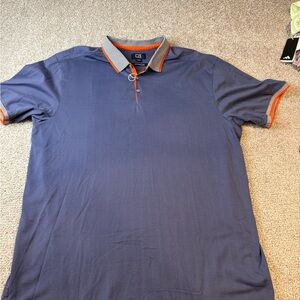 Cutter & Buck Men's Polo Shirt with Orange Accents
